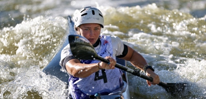 Ana Steblaj Slovenia wildwater canoeing Ceske Budejovice 2025